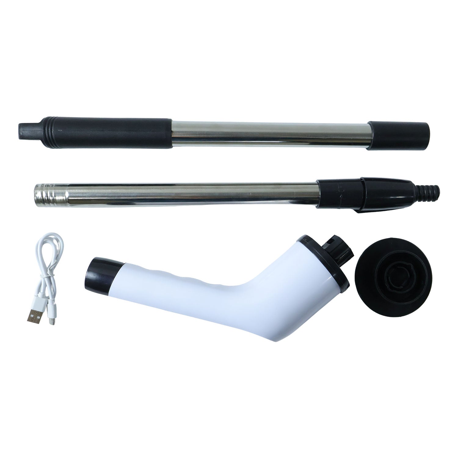 9-in-1 Electric Cleaning Brush with Long Extendable Handle (1 Set)