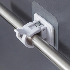 Multipurpose No-Drill Wall Mounted Adhesive Towel Rod Holder (1 Pc)