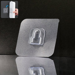 Premium Transparent Wall Hook Sticker (1 Pc)