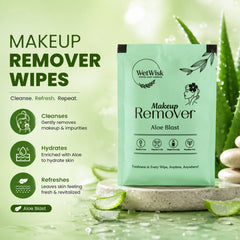 Face cleansing makeup remover wipe