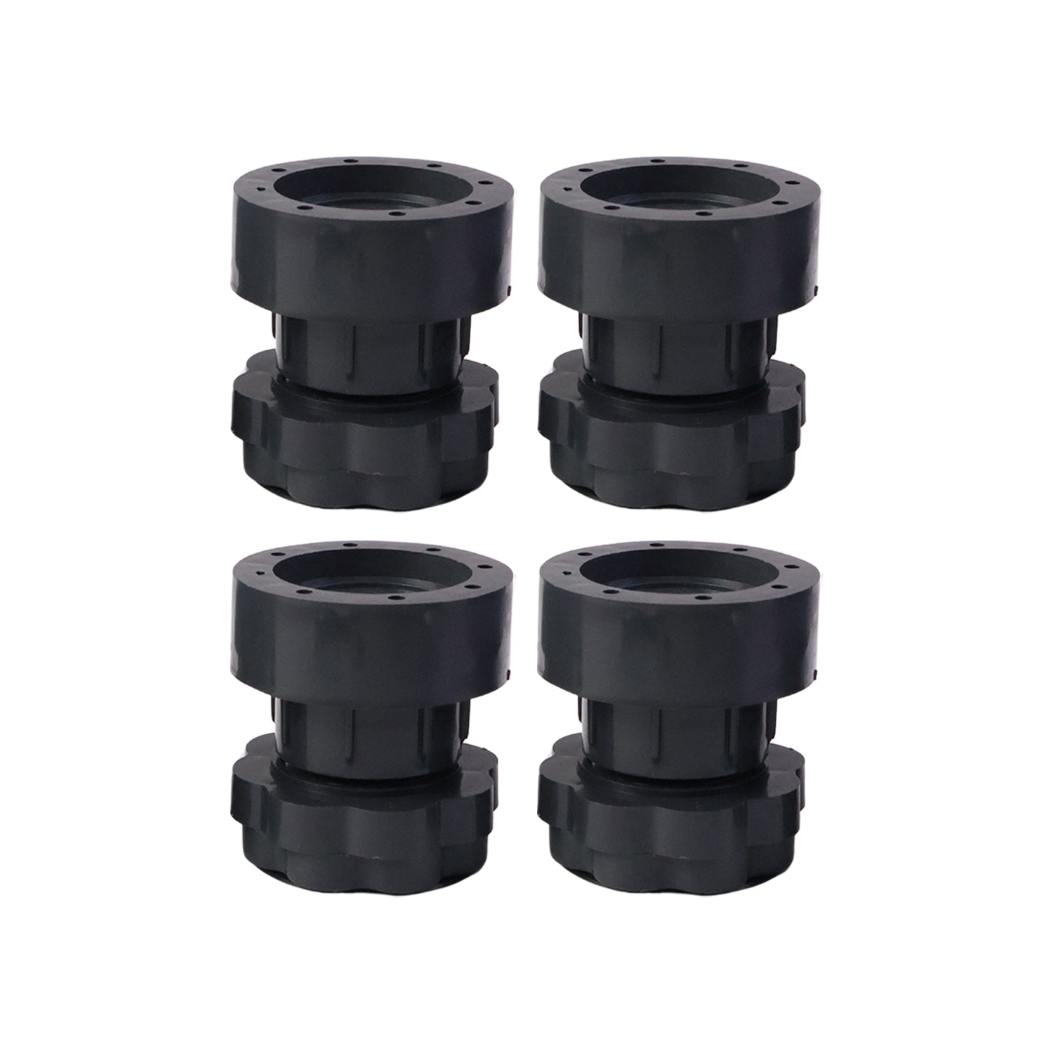 Adjustable pads elevating appliance base