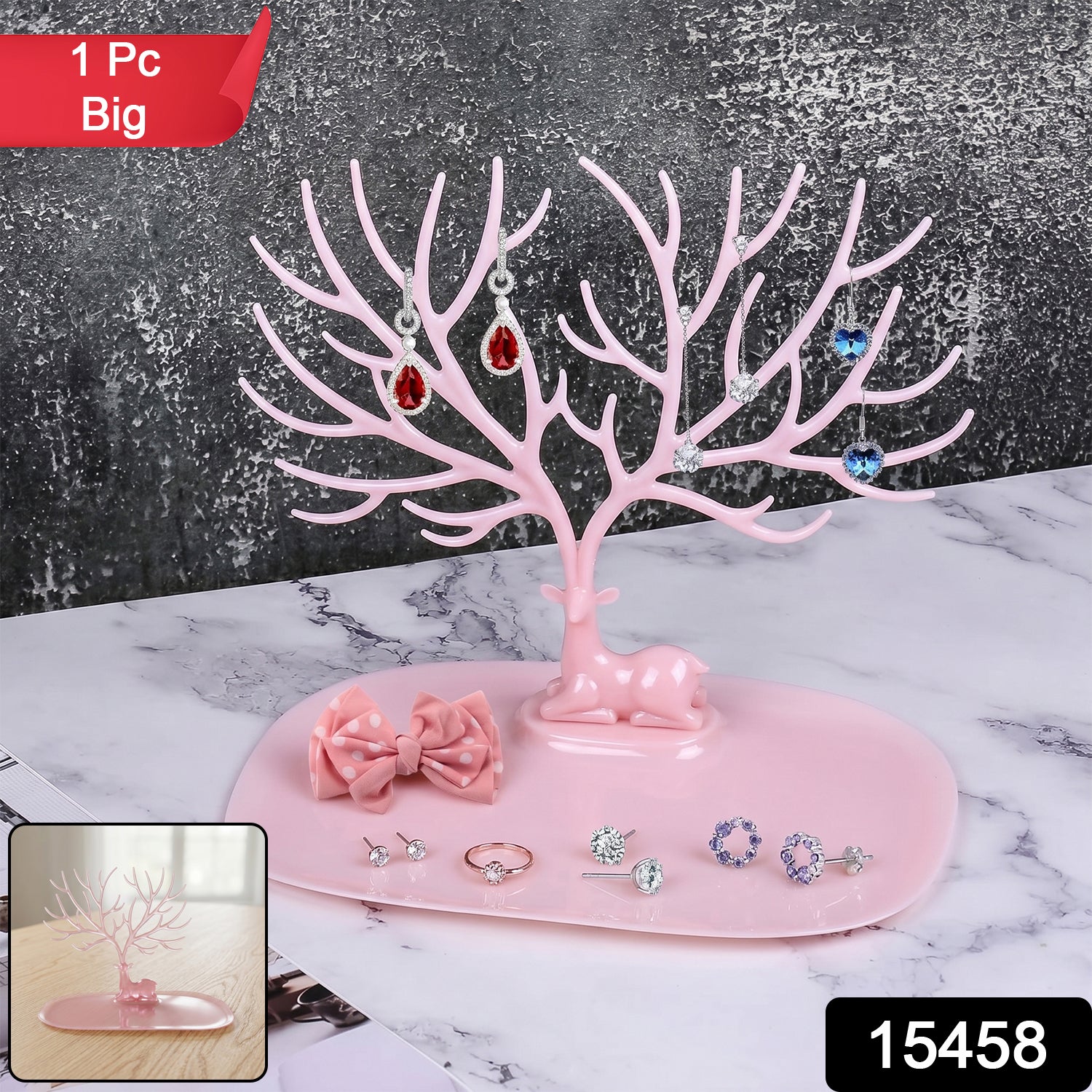 jewelry holder stand for earrings rings and accessories