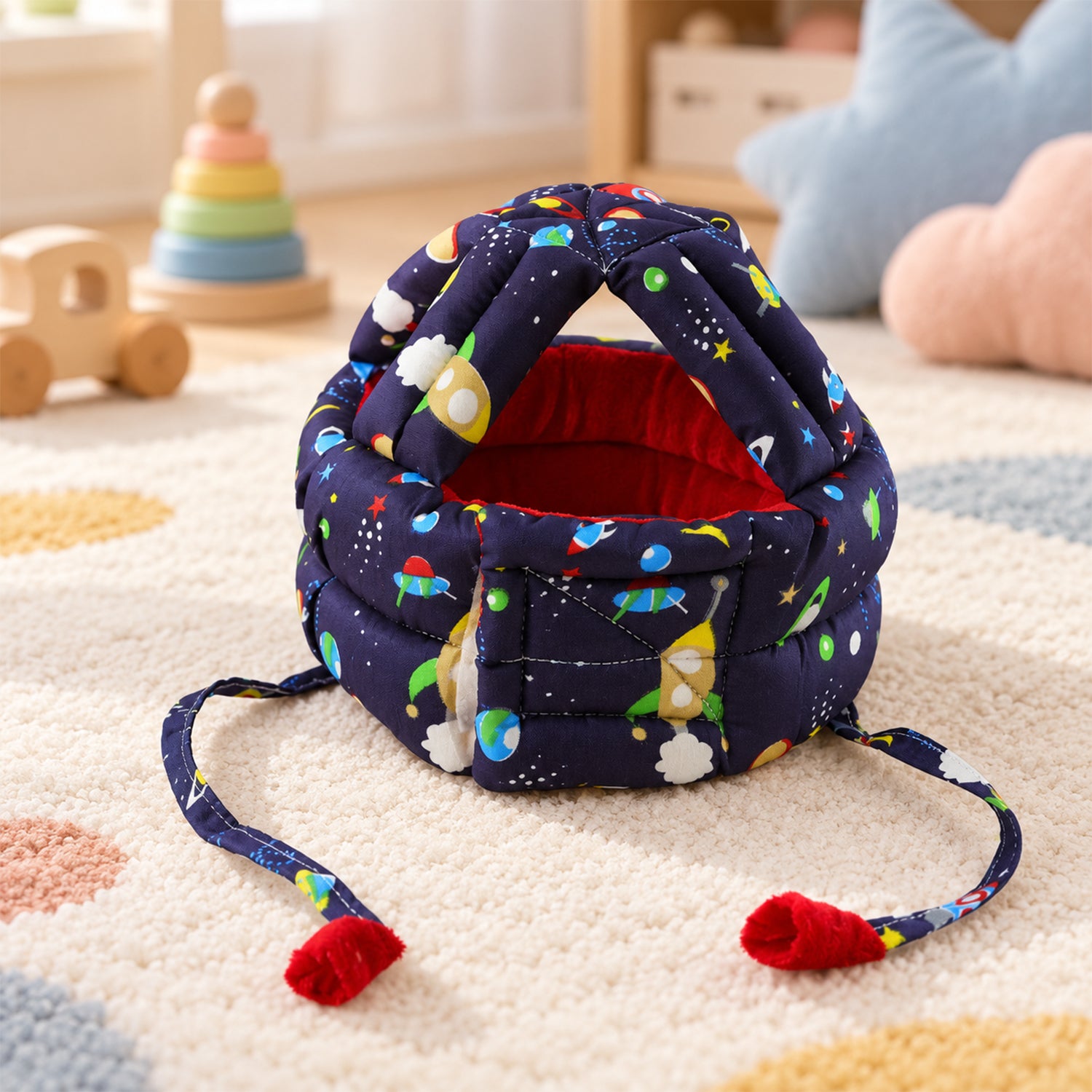 Baby Safety Helmet for Crawling & Walking Protection - 1 Pc