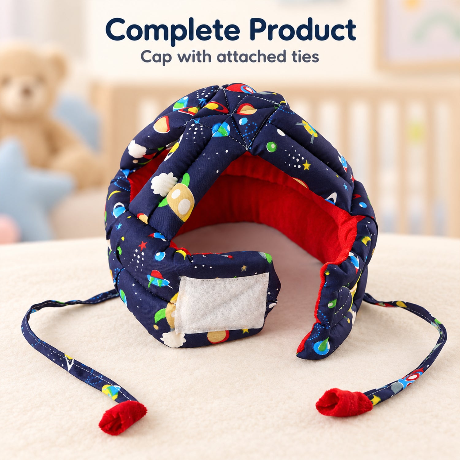Baby Safety Helmet for Crawling & Walking Protection - 1 Pc