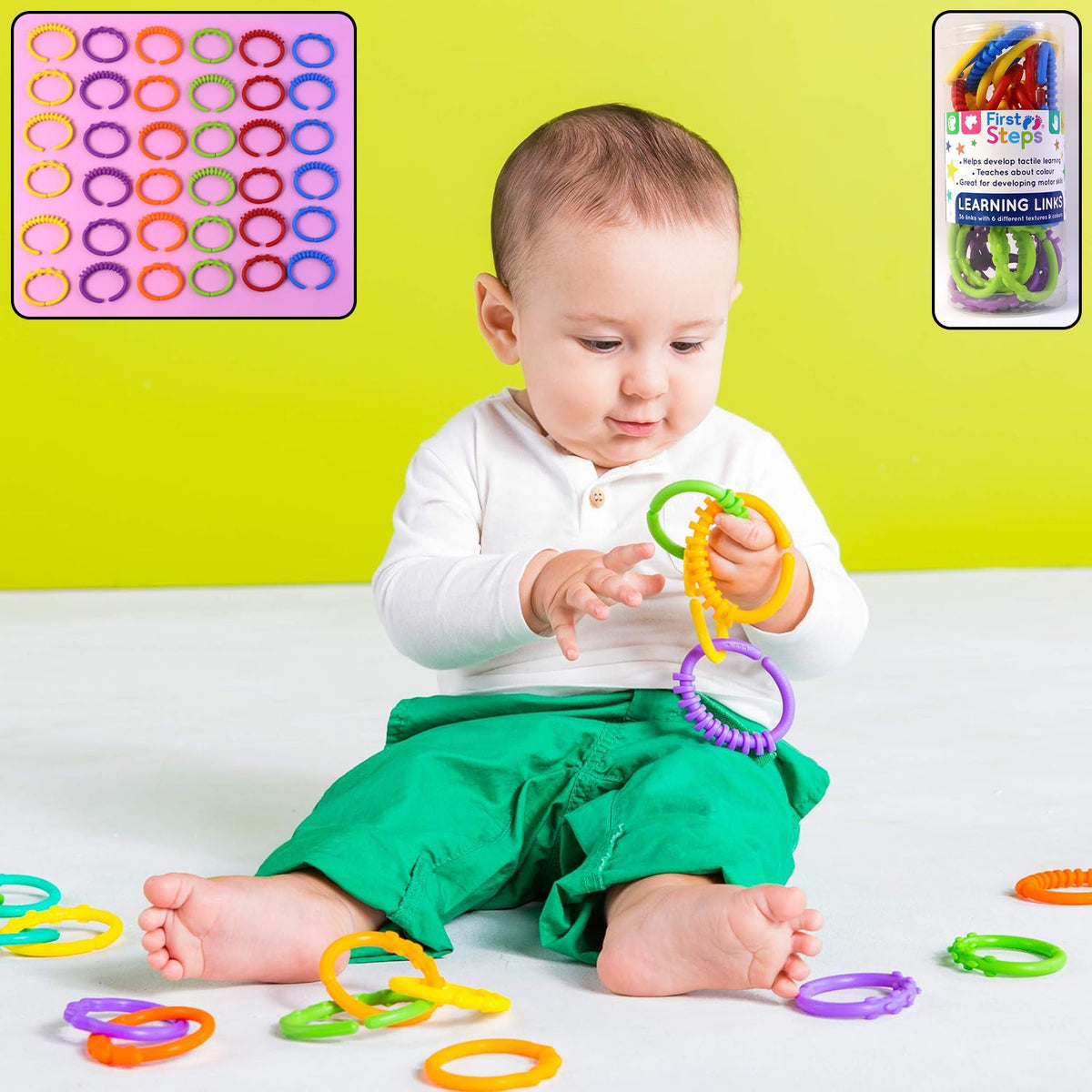 Baby Learning Links Educational Toy (36 Pc Set)
