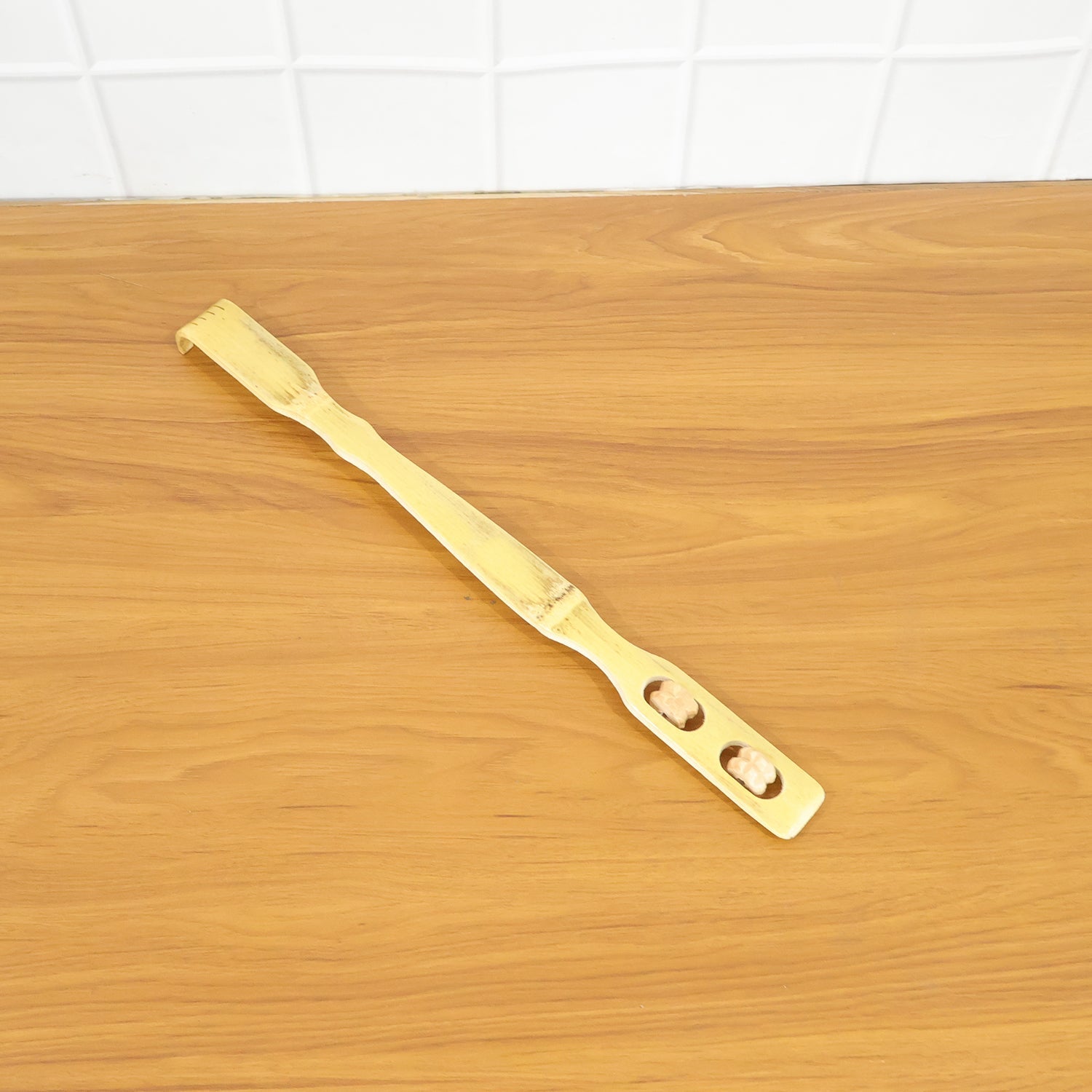 Wooden Back Massager Stick (1 Pc, 46 Cm)