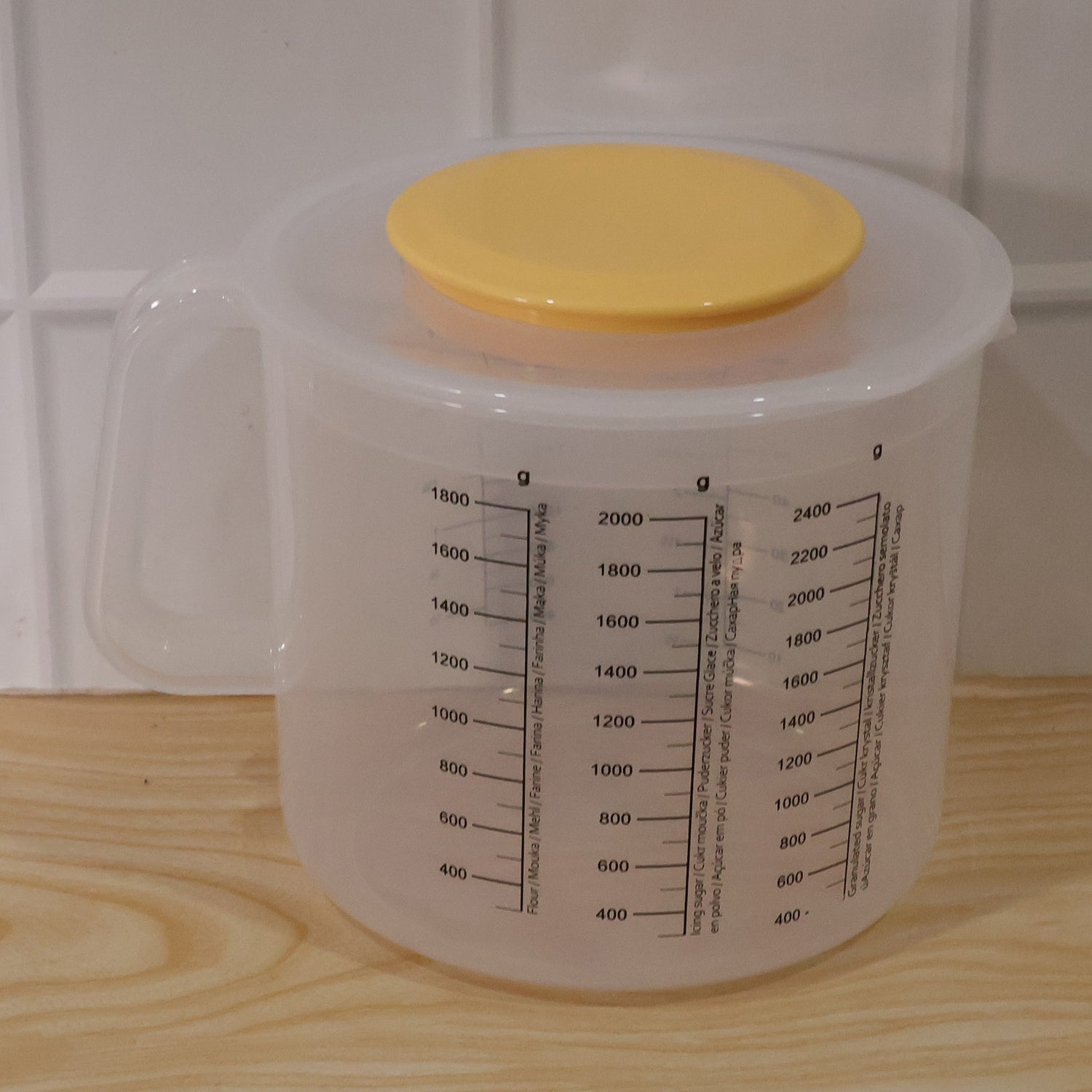 Plastic Measurement Storage Box with Lid â€“ 1 Pc
