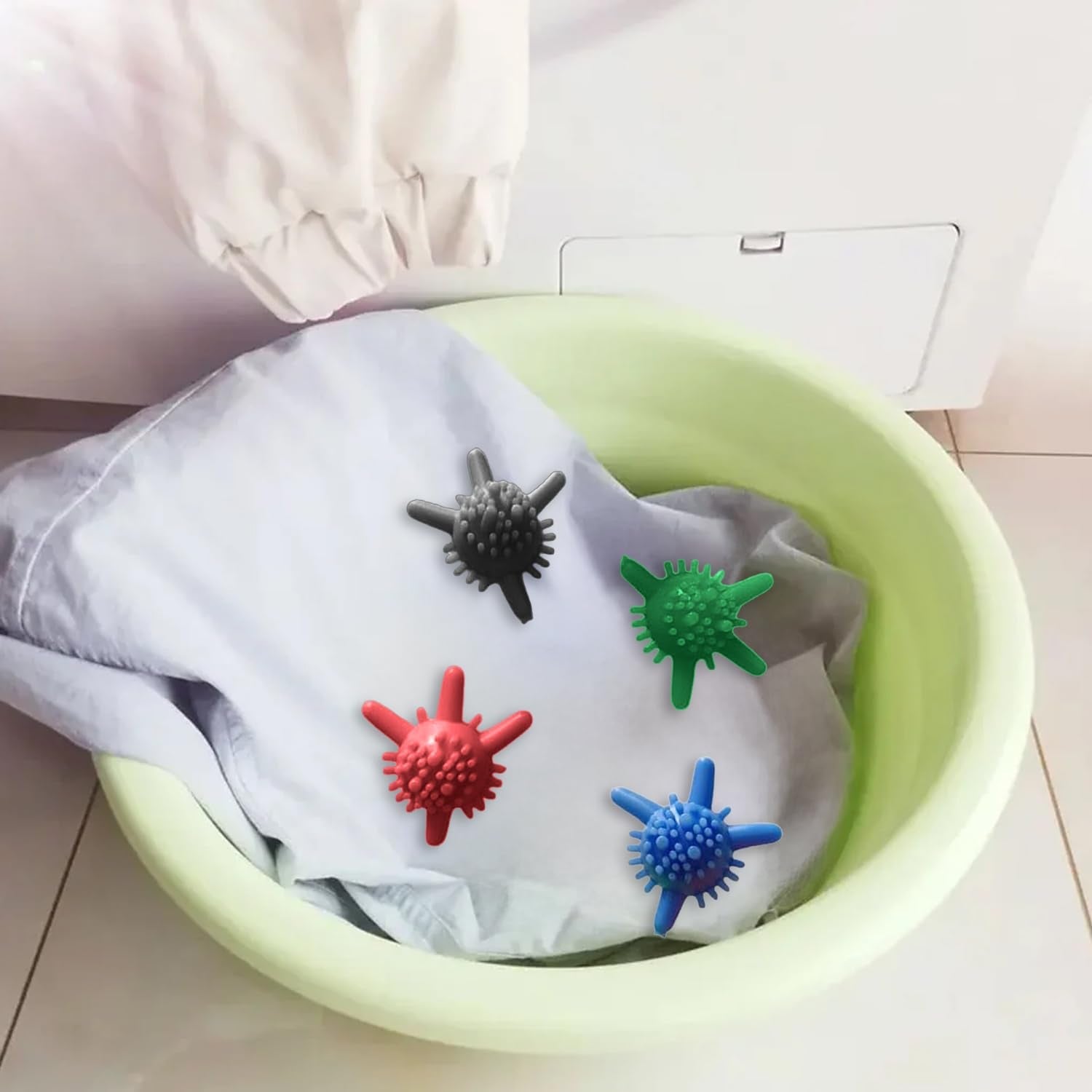 Multipurpose Laundry Washing Balls Set (6 Pc)