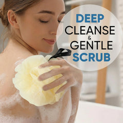 Soft Mesh Bath Loofah Scrubber (1 Pc)