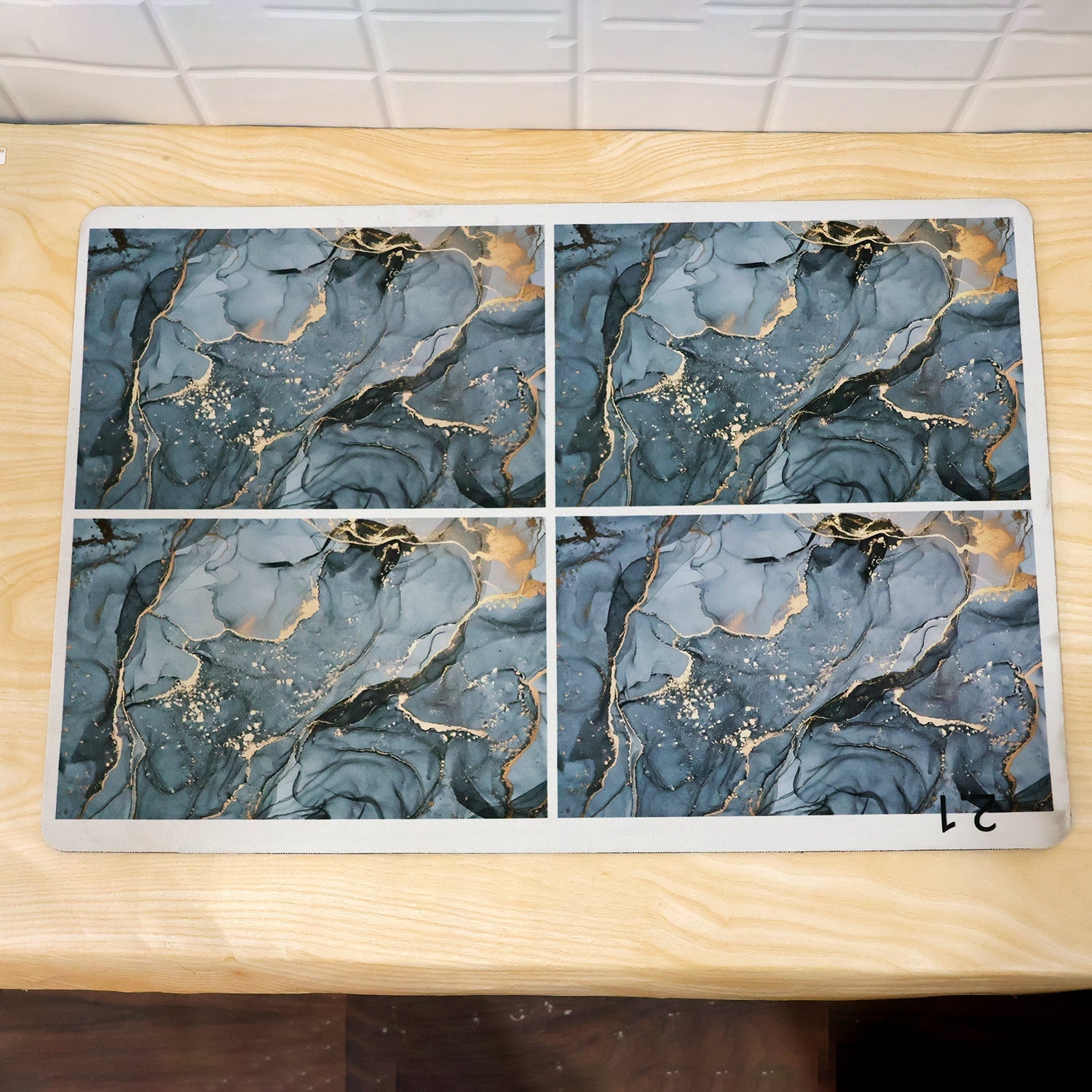 Marble bathroom mat bathroom use