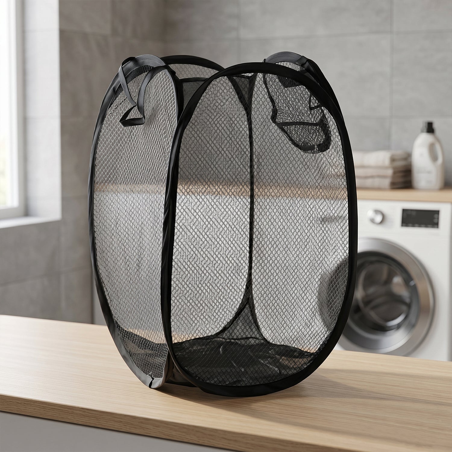 large capacity foldable laundry hamper