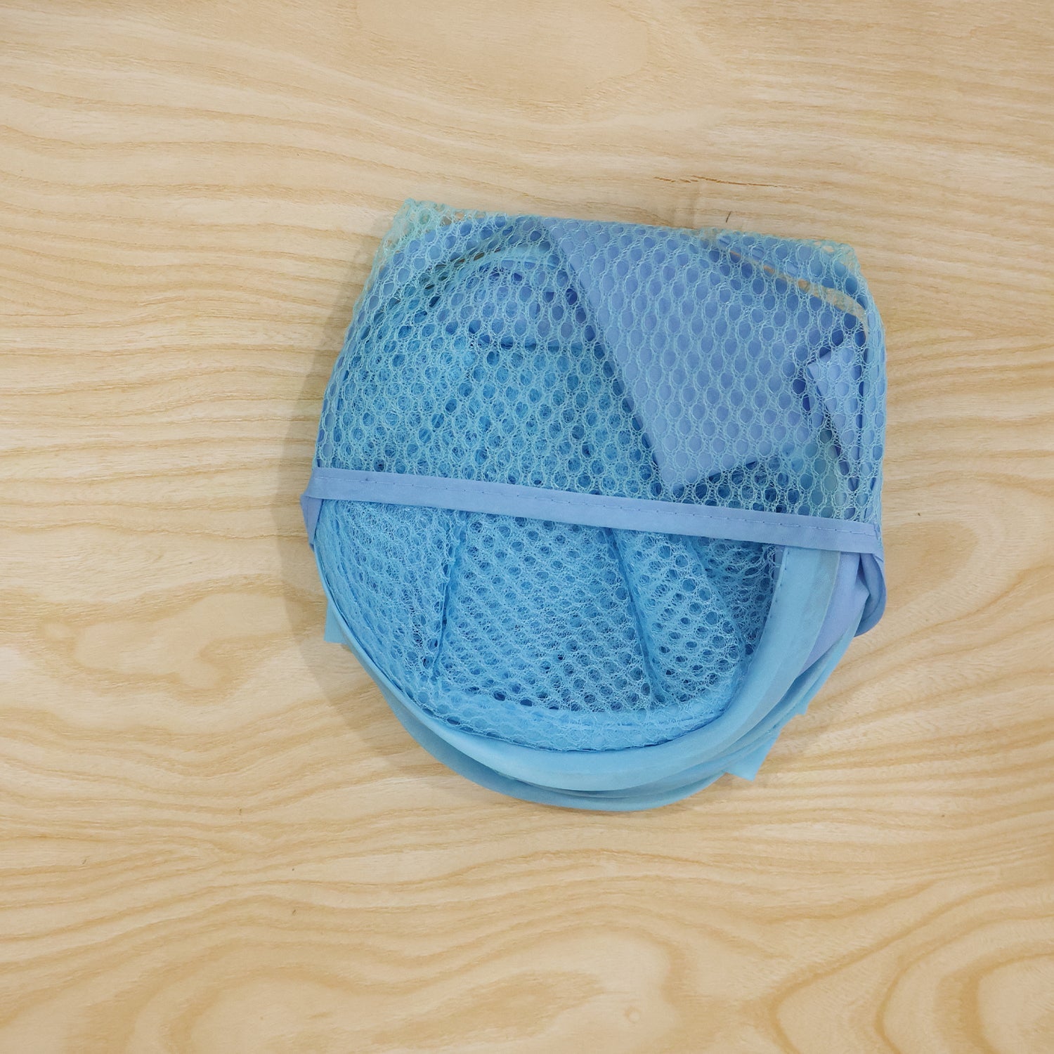 Large Mesh Pop Up Laundry Basket Clothes Storage Hamper (1 Pc, 54x30cm)