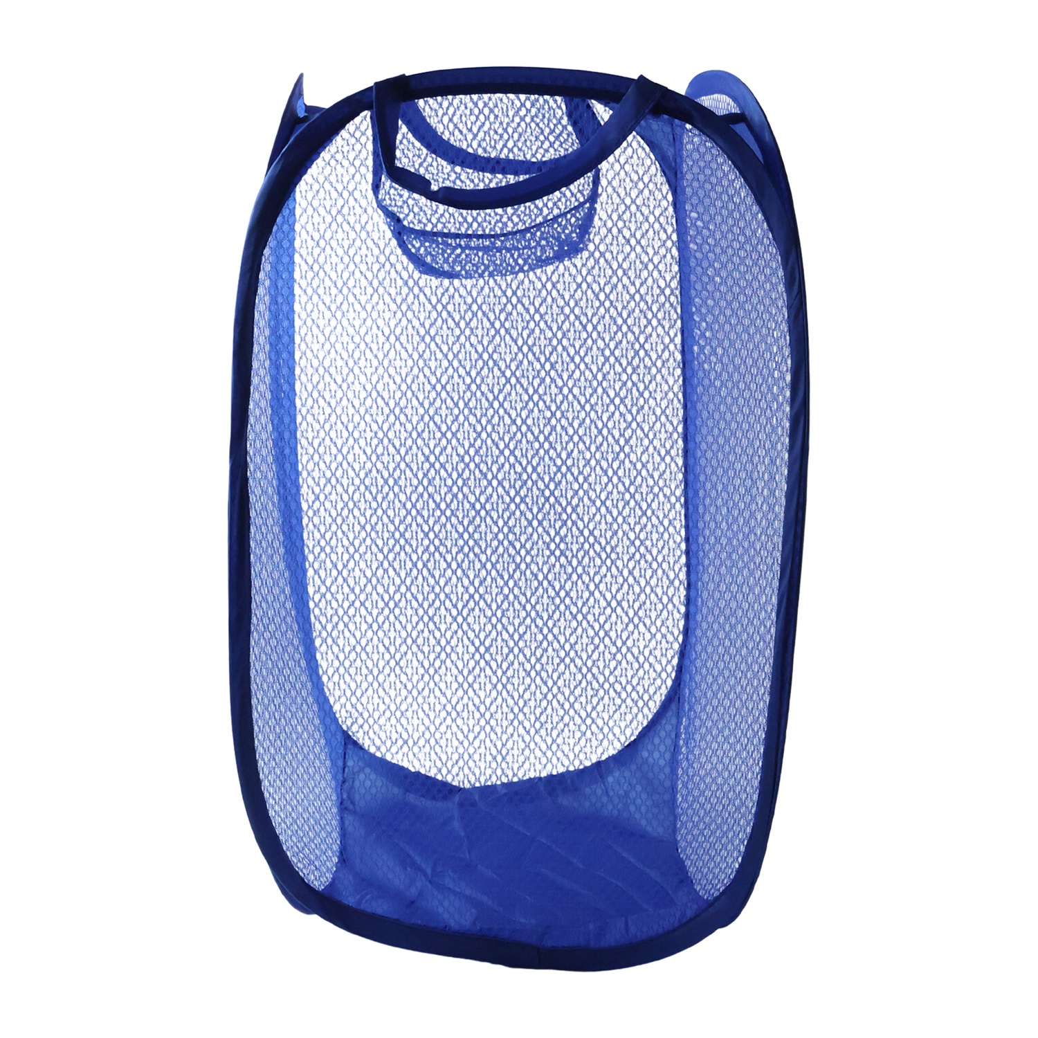 Pop Up Mesh Laundry Basket Lightweight Clothes Hamper (1 Pc,34x34x58cm)