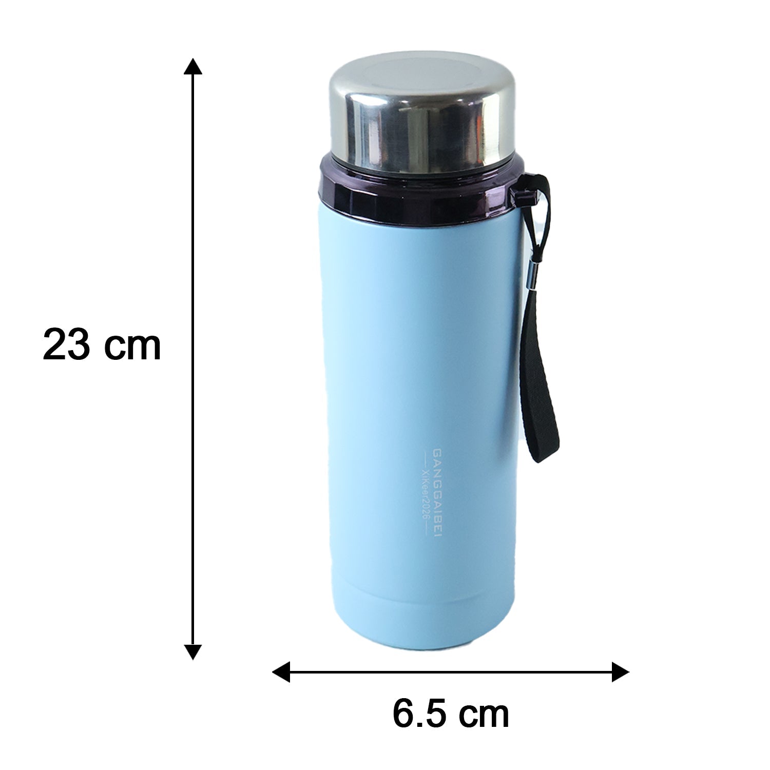 Water bottle 800 ml capacity and size details