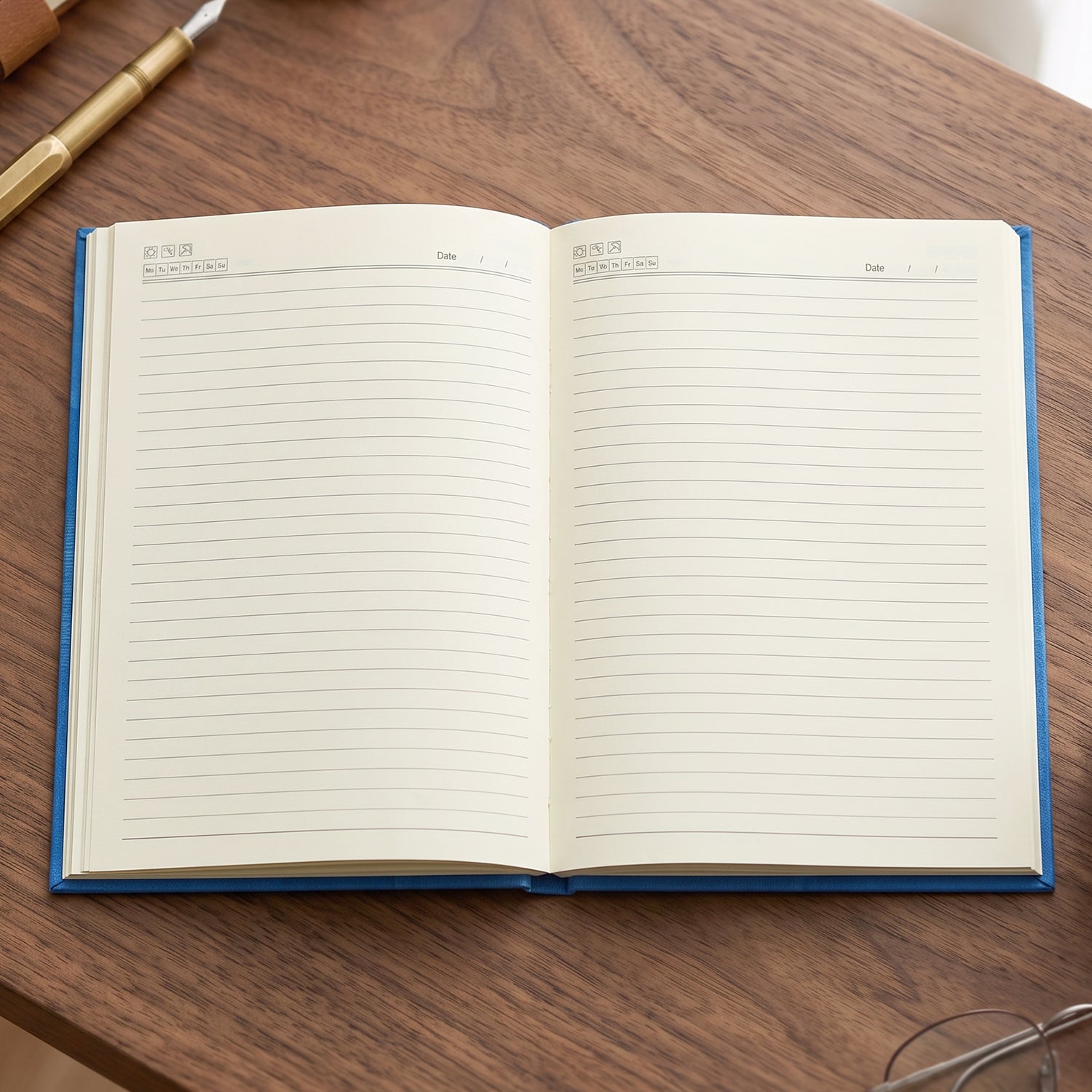 Hardbound Ruled Notebook (1 Pc / 100 Pages / 240x180mm)