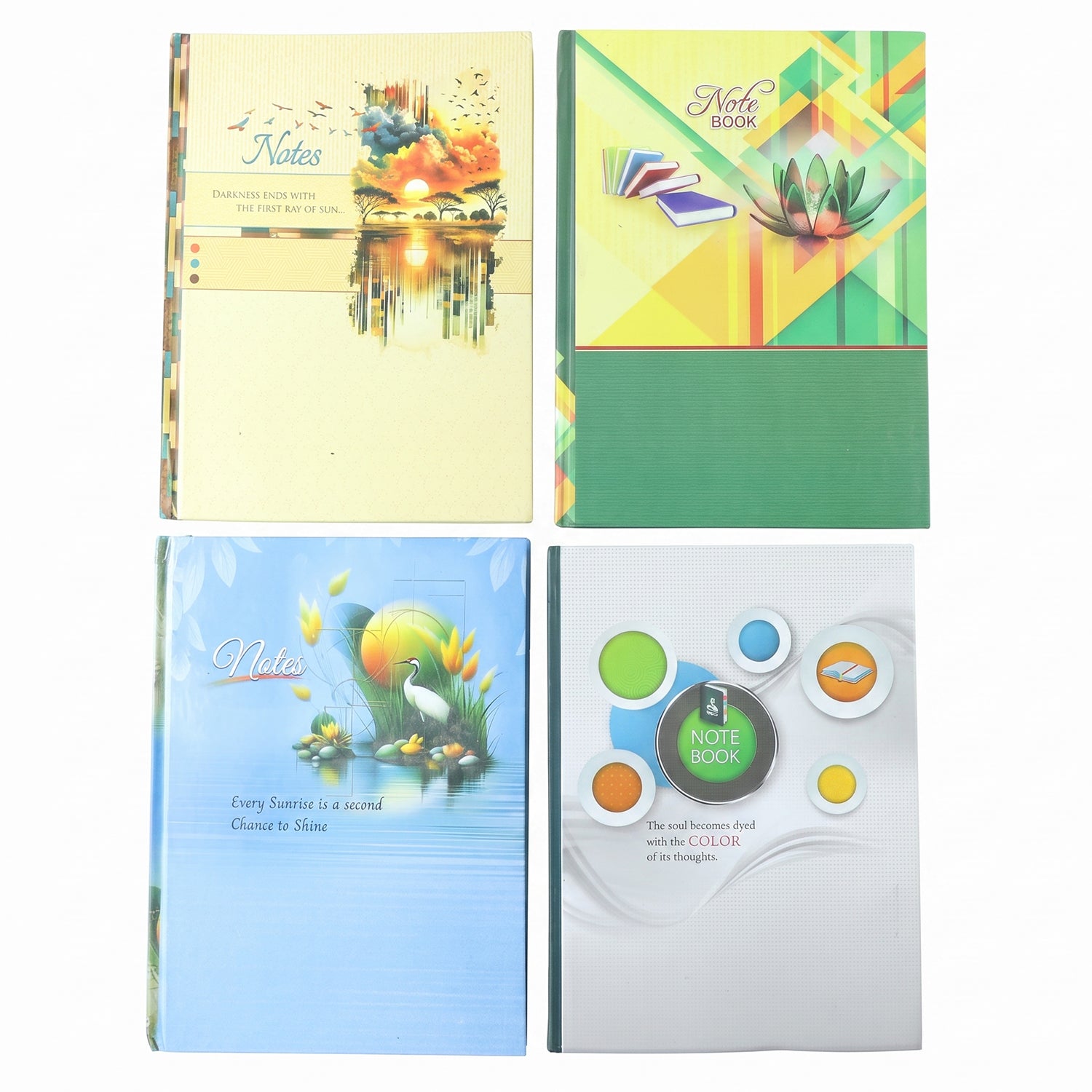 Hardbound Ruled Notebook (1 Pc / 100 Pages / 240x180mm)