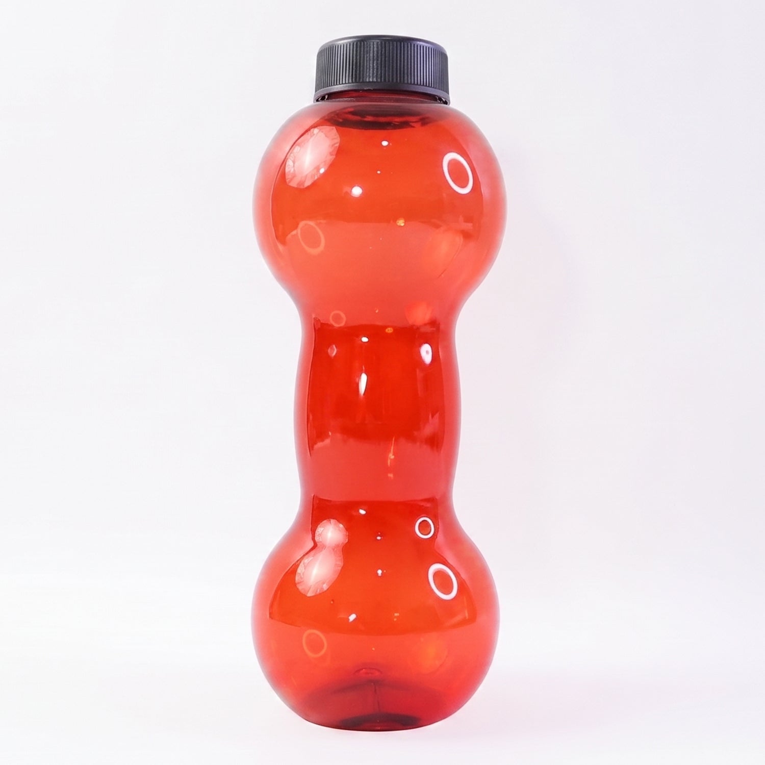 Unbreakable Plastic dumbbell Shape Water Bottle  (550 ml / 1 Pc)