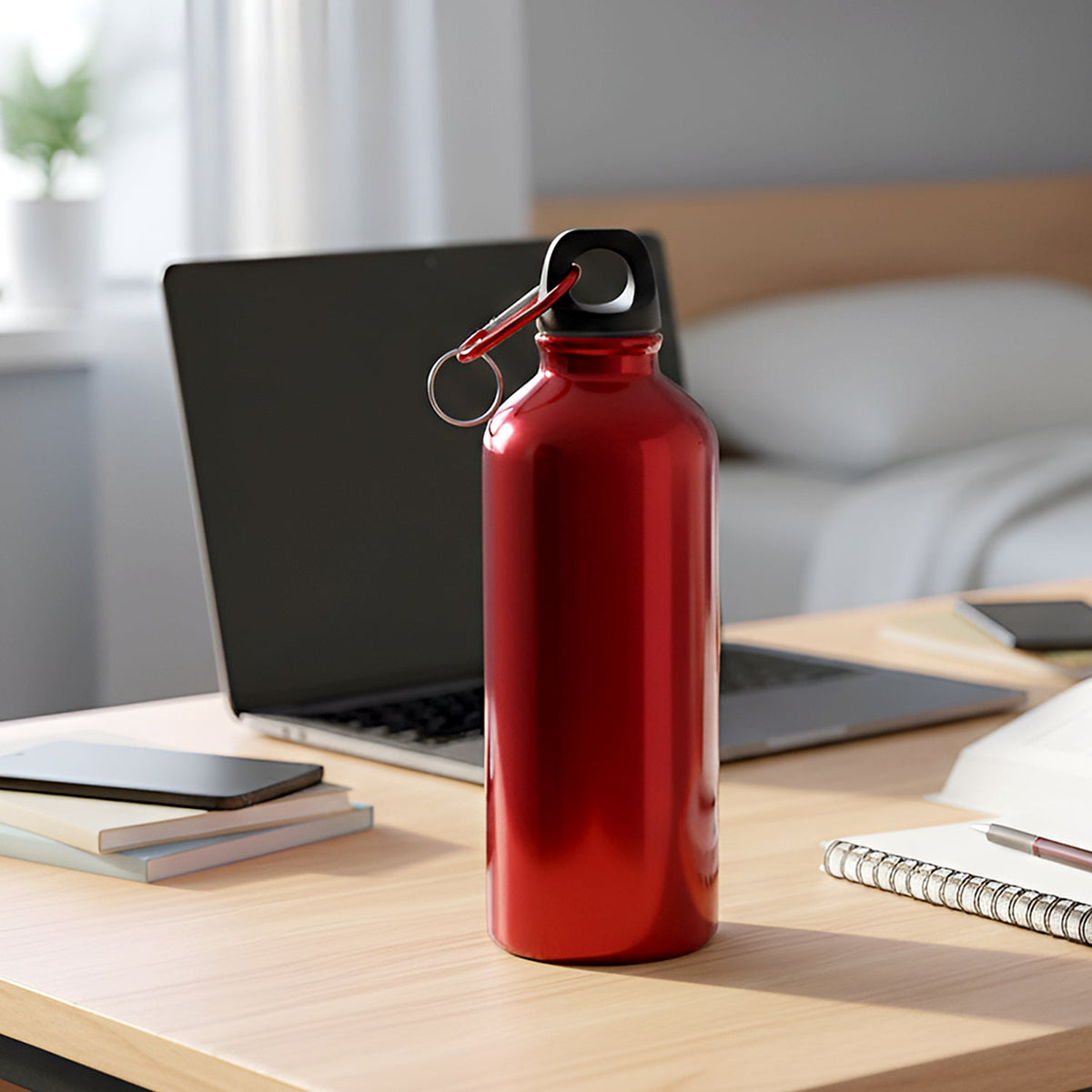 Portable Reusable Water Bottle (Approx. 350 ml)