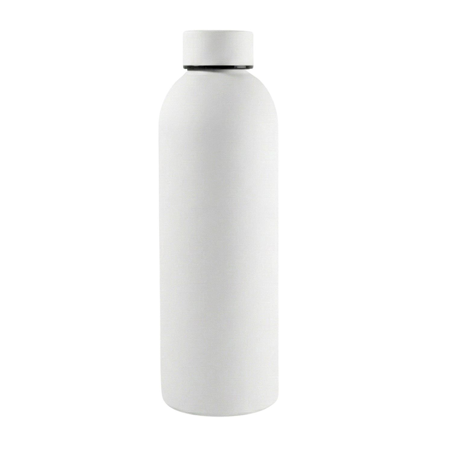 Stainless Steel Double Wall Vacuum-Insulated Drink Water (White / 500 ML Approx)