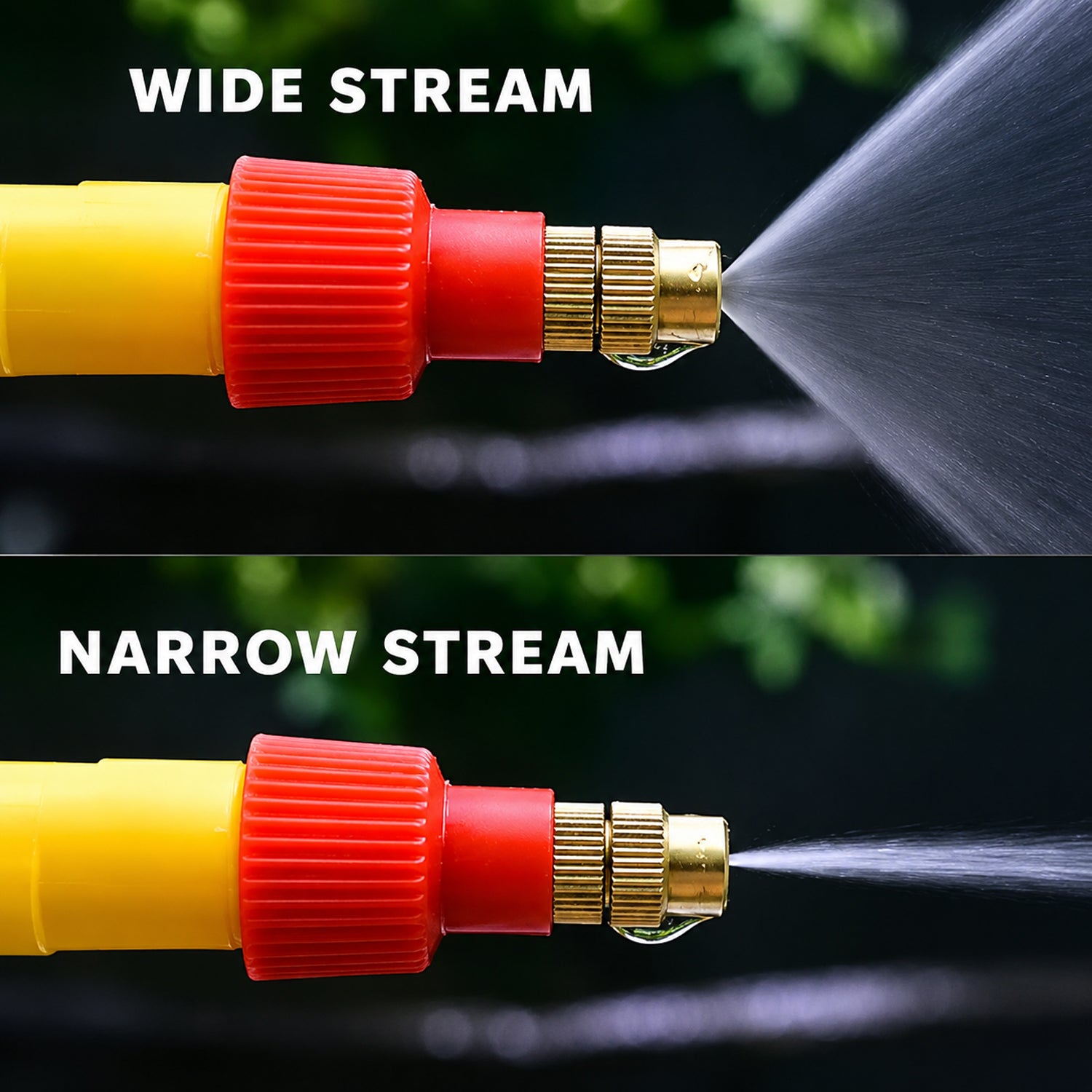 Bottle Sprayer for Plants Garden Pesticide Car Wash with Adjustable Brass Nozzle Sprayer (Handheld Pump)