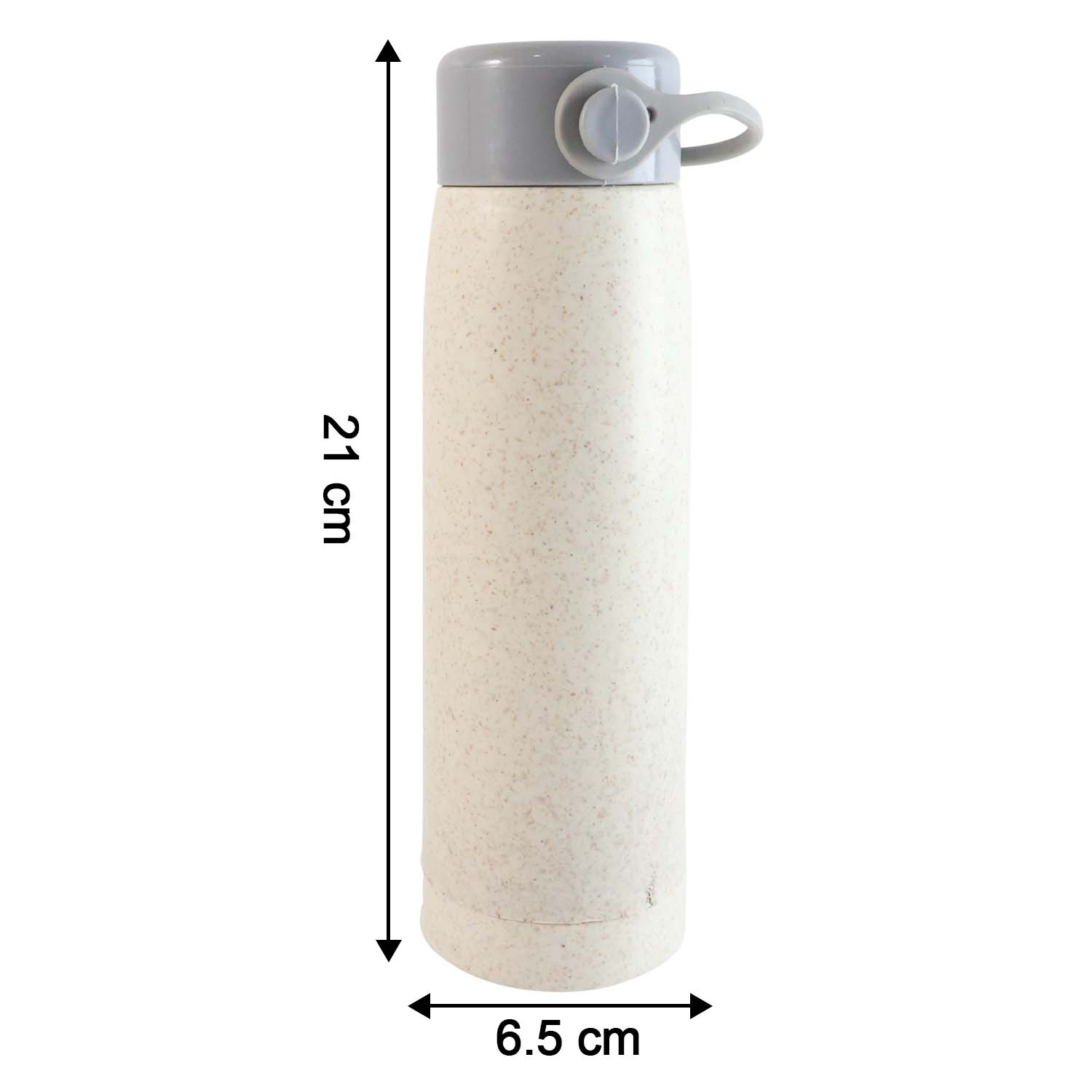 Water bottle size comparison image