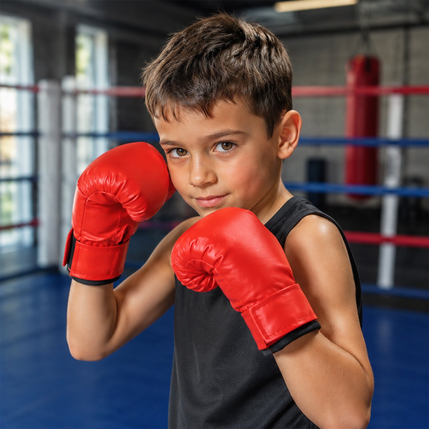 Sports Training Boxing Gloves with Padded Wrist Support for Men and Women