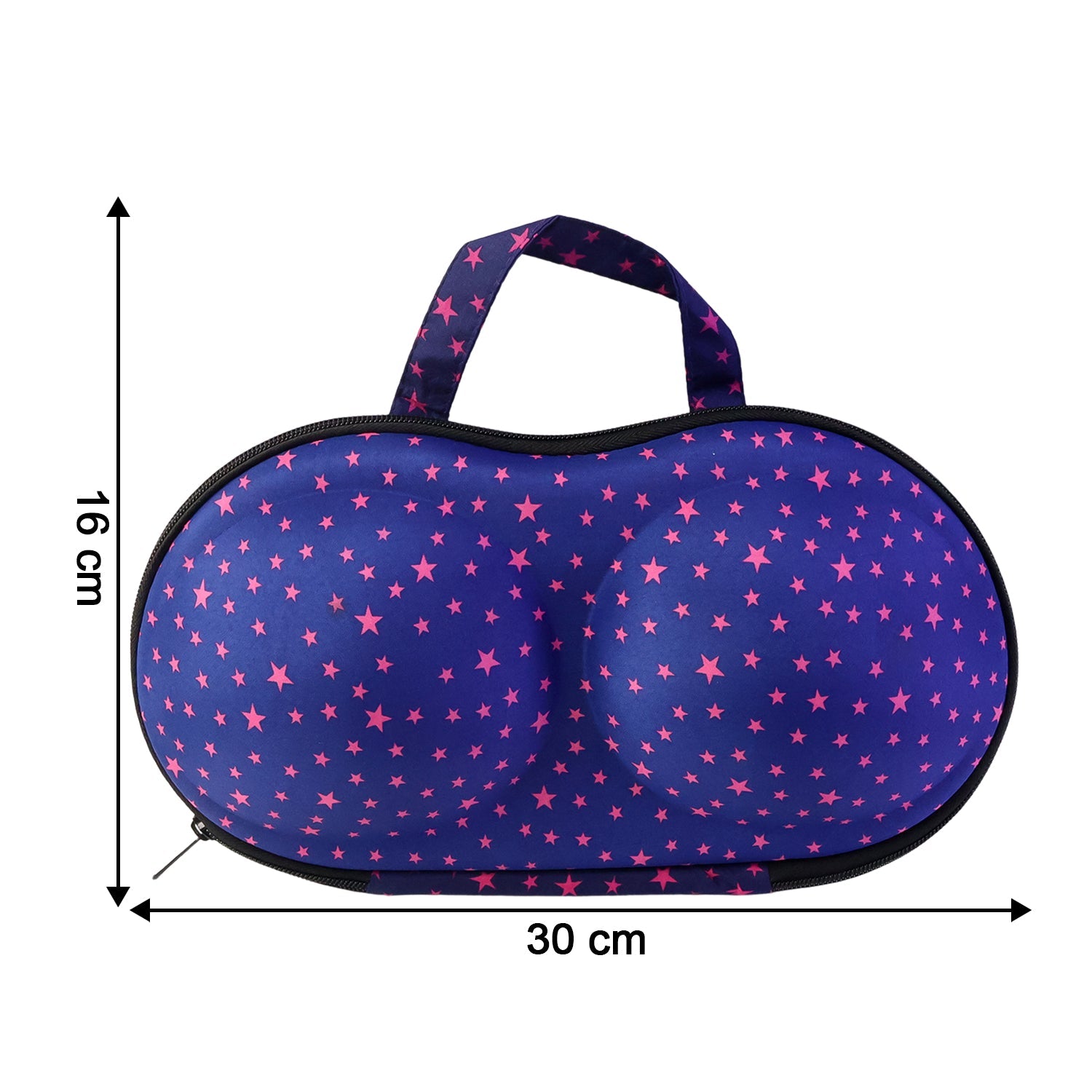 Premium Hard-Shell Bra & Lingerie Storage Travel Case (1 Pc)