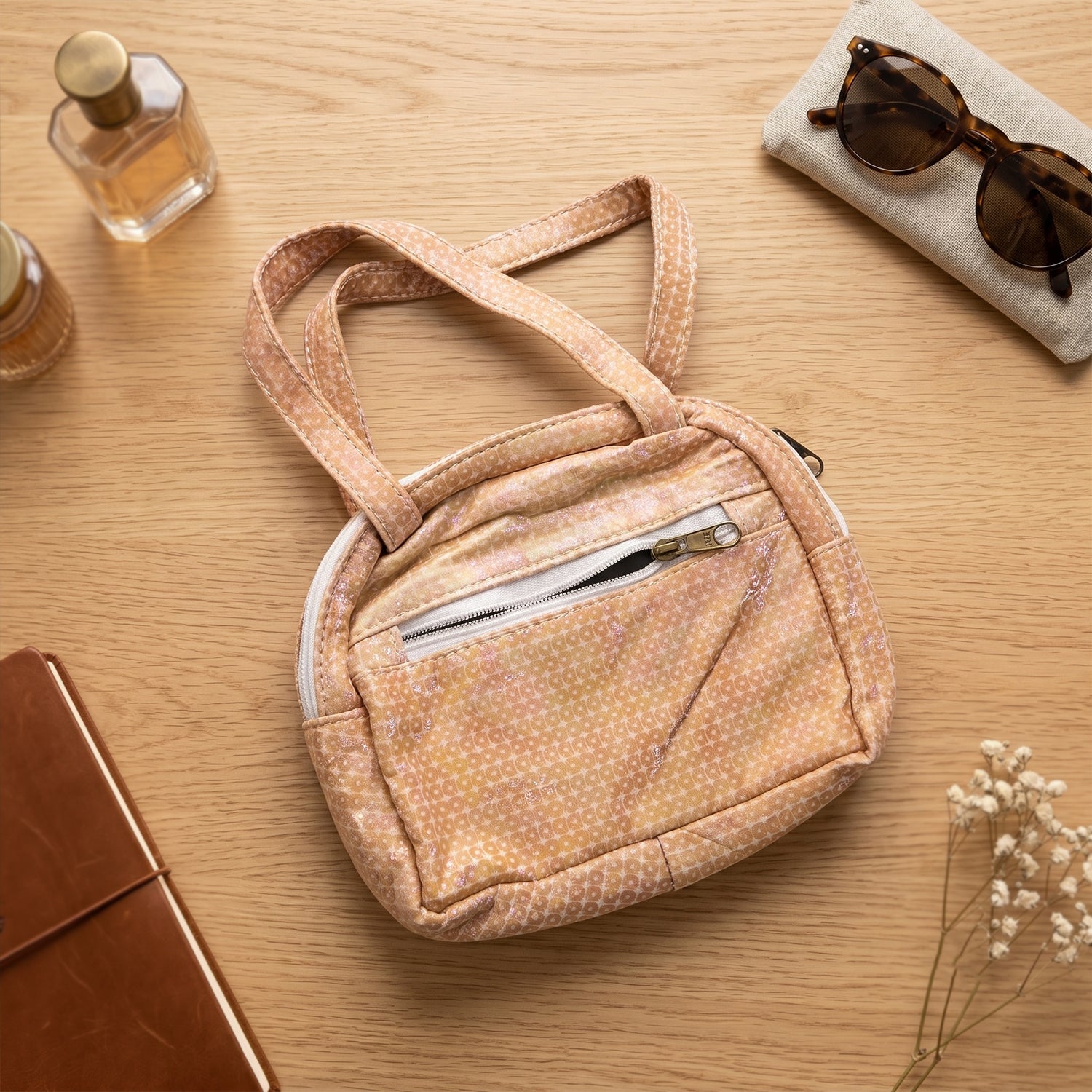 Cute mini zipper purse ideal for outings or gifts