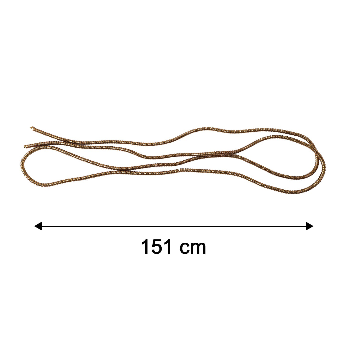 Size chart for spiral cable protector sleeve