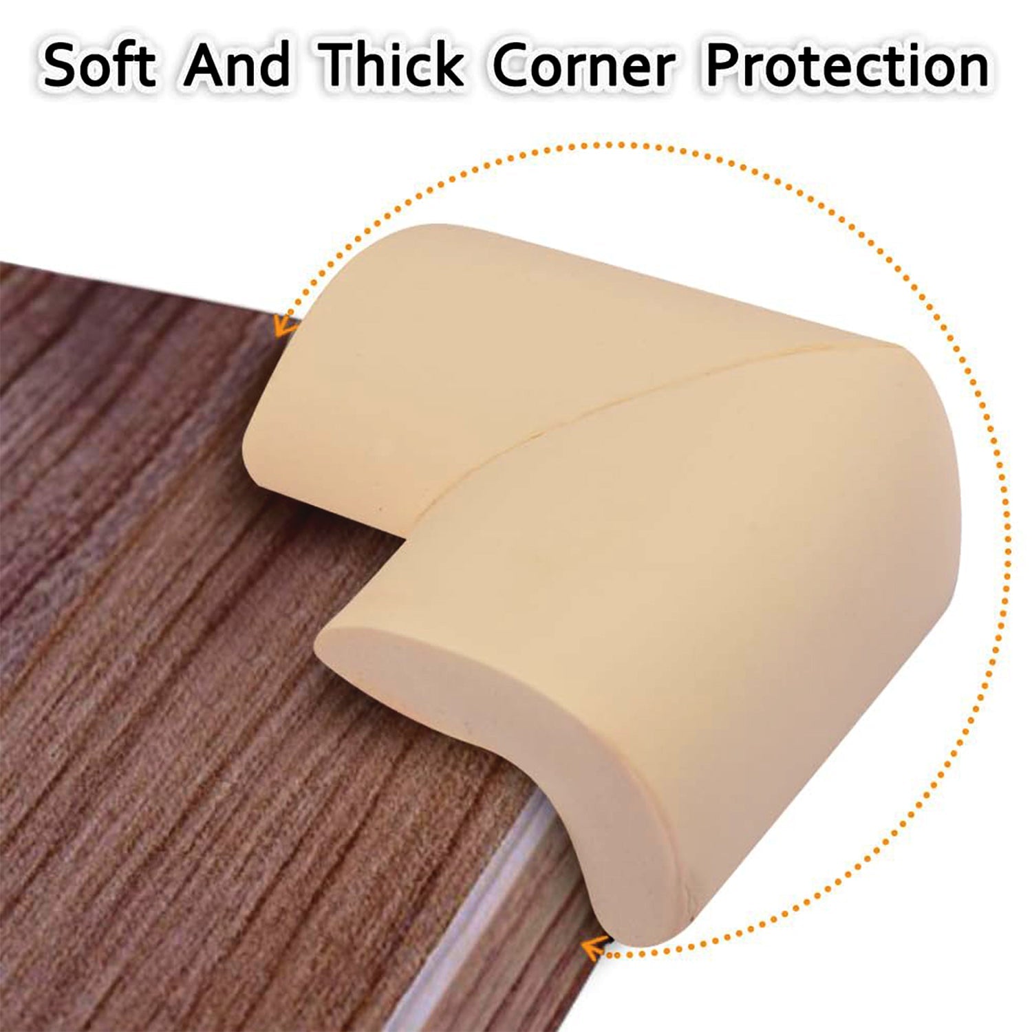 Set of 4 soft foam corner protectors