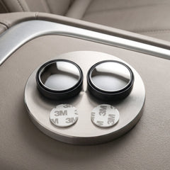 Round Blind Spot Mirror Wide Angle Rear View for Car 360 Degree (2 Pc Set)