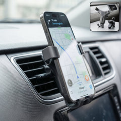 Universal Car Air Vent Mobile Phone Holder Mount Gravity Auto Lock (1 Pc)