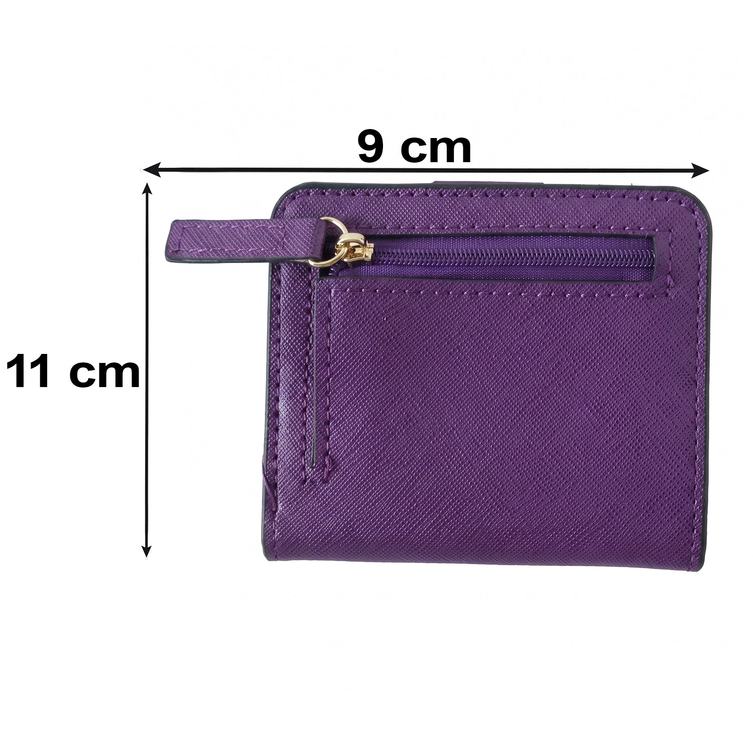 Bifold wallet size details