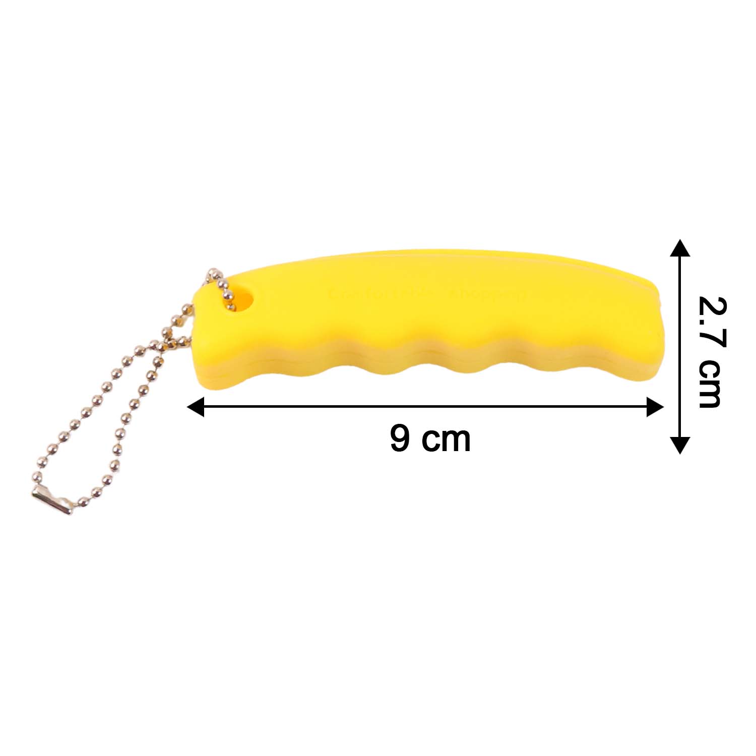 Dimensions of the portable silicone bag carry tool