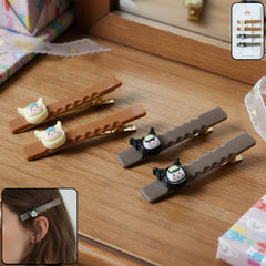Heart Hair Pins Set
