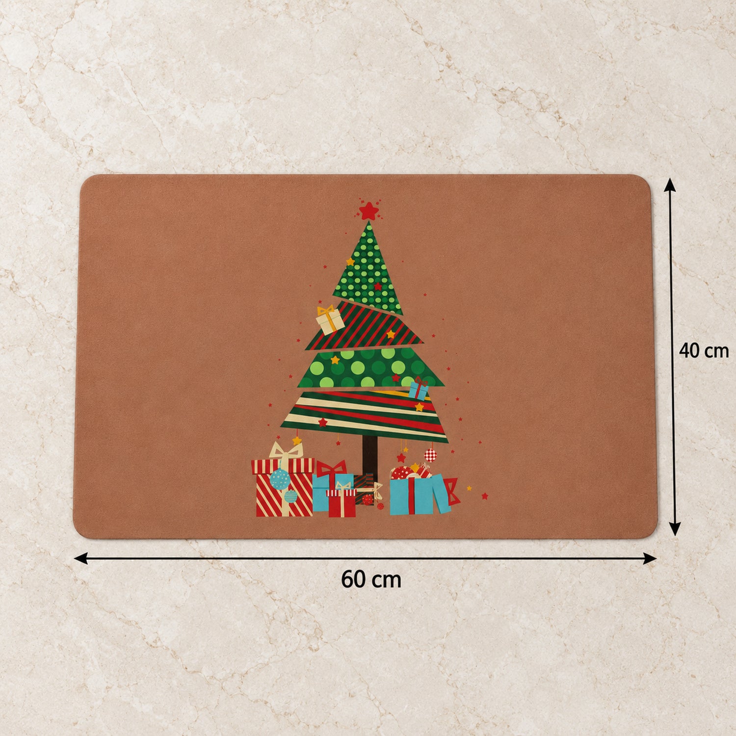 Christmas mat size 60x40cm
