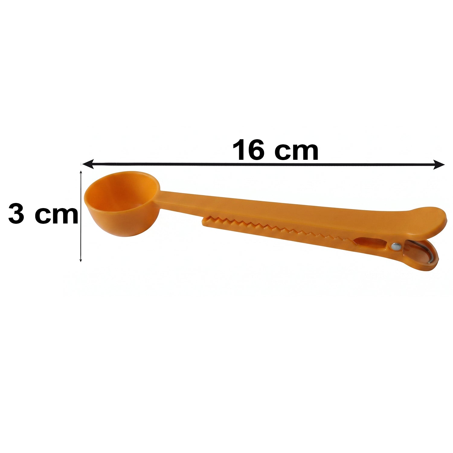 Kitchen clamp scoop size details