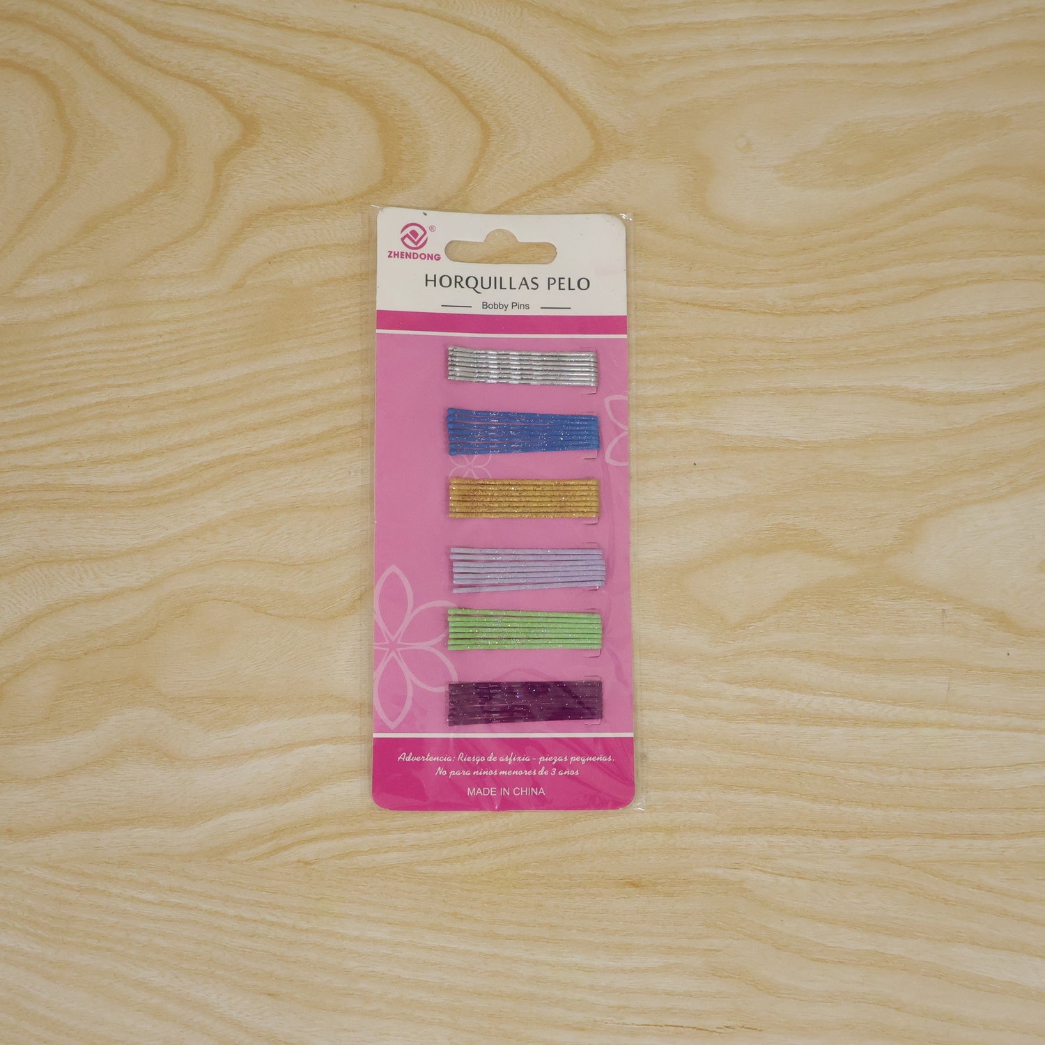 Glitter bobby pins styling use