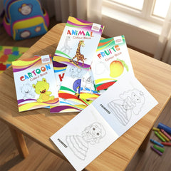 Kids Educational Colouring Book Set (40 Pieces Set)
