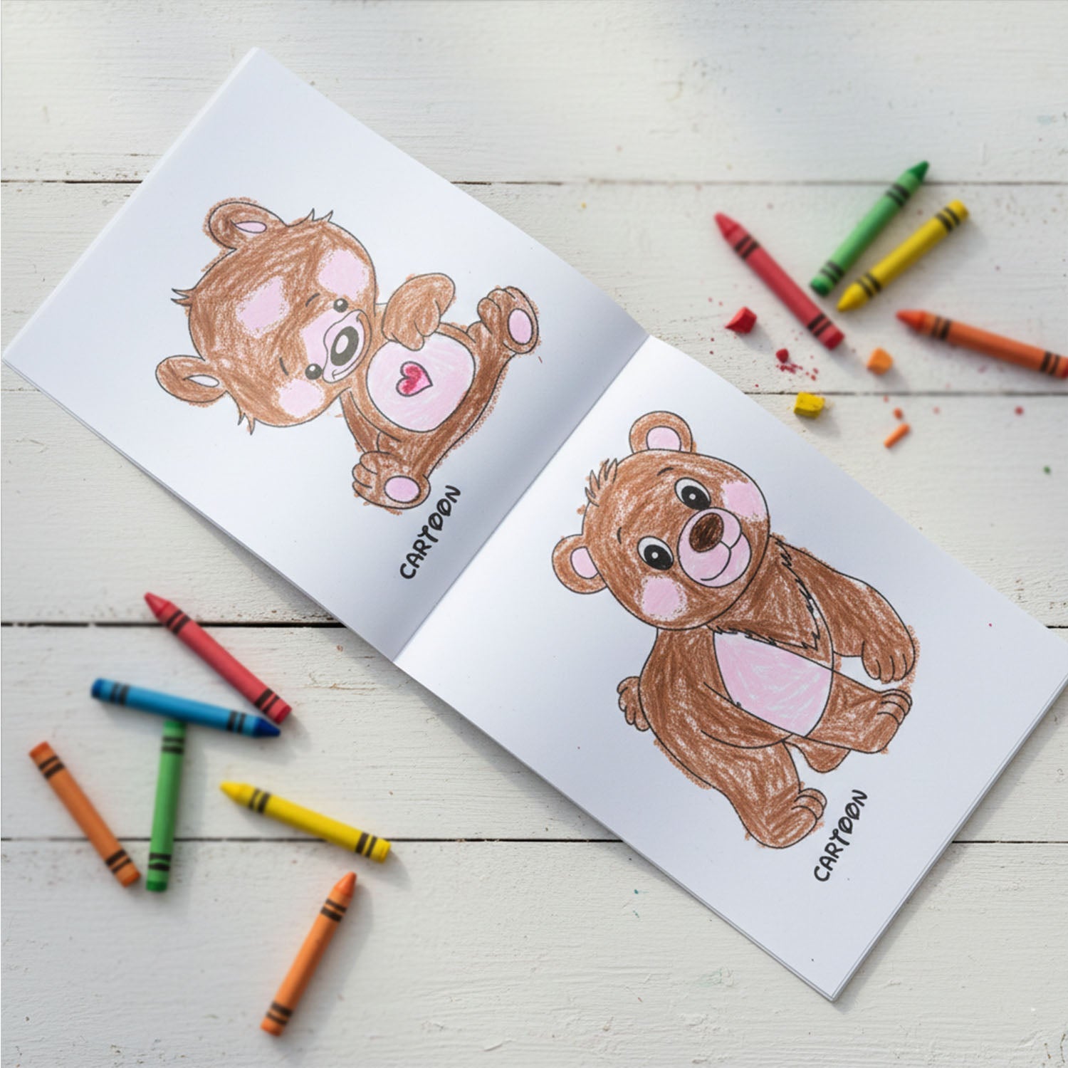 Kids Educational Colouring Book Set (40 Pieces Set)