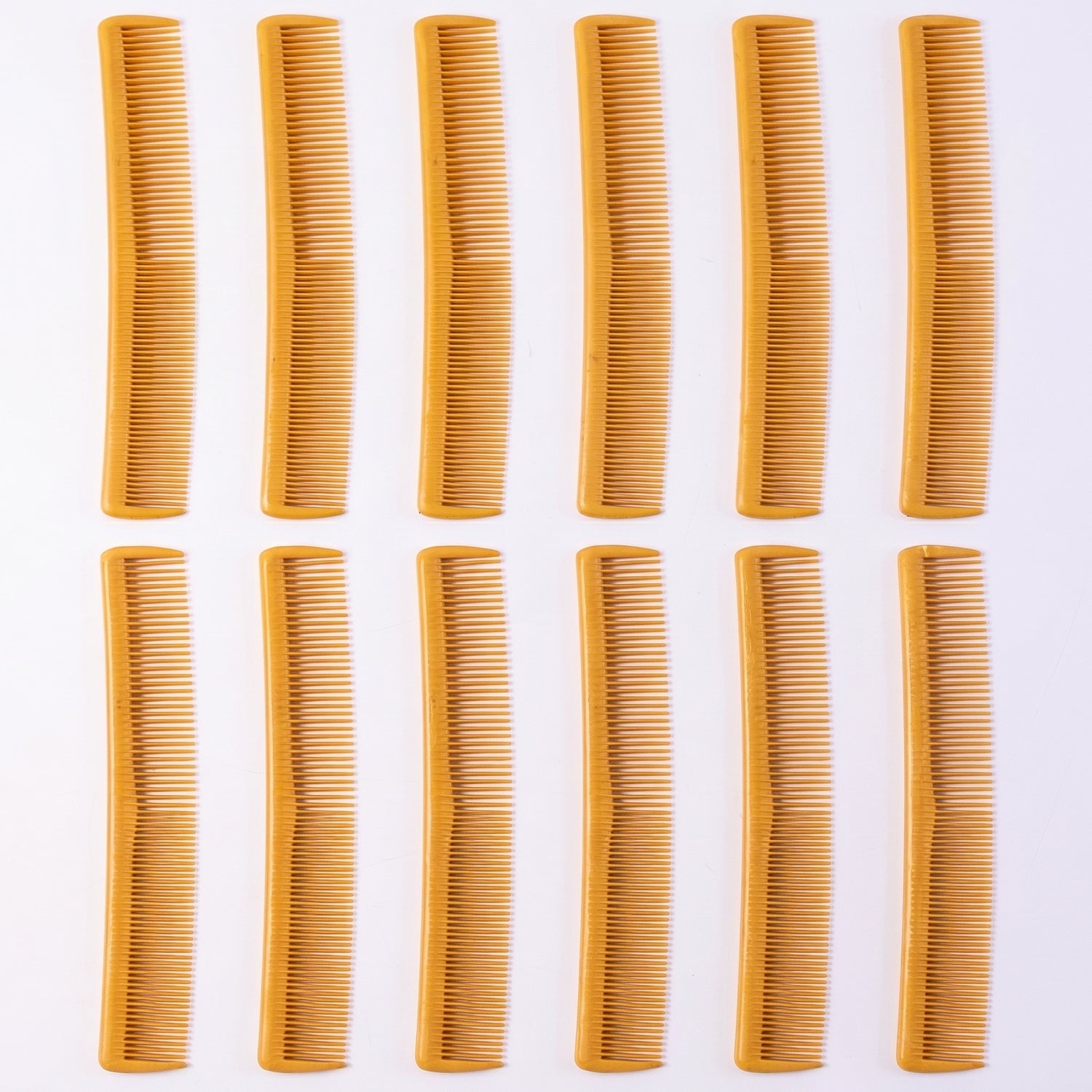 12 Pc Set, Premium Quality Plastic Hair Comb