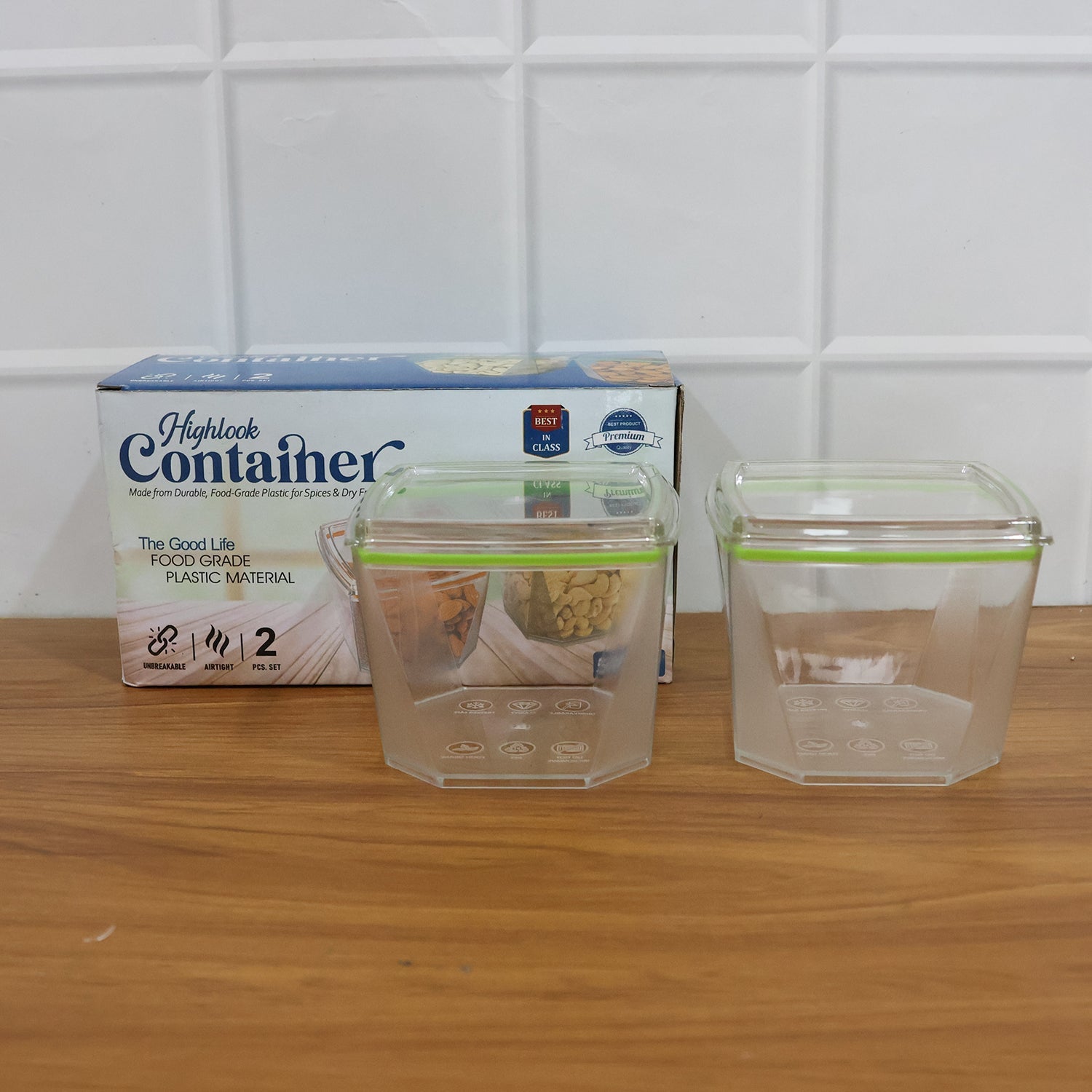 Food Storage Containers in Use with Various Items