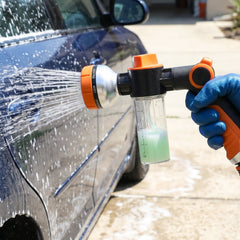 Powerful jet spray mode from the water gun for effective cleaning.