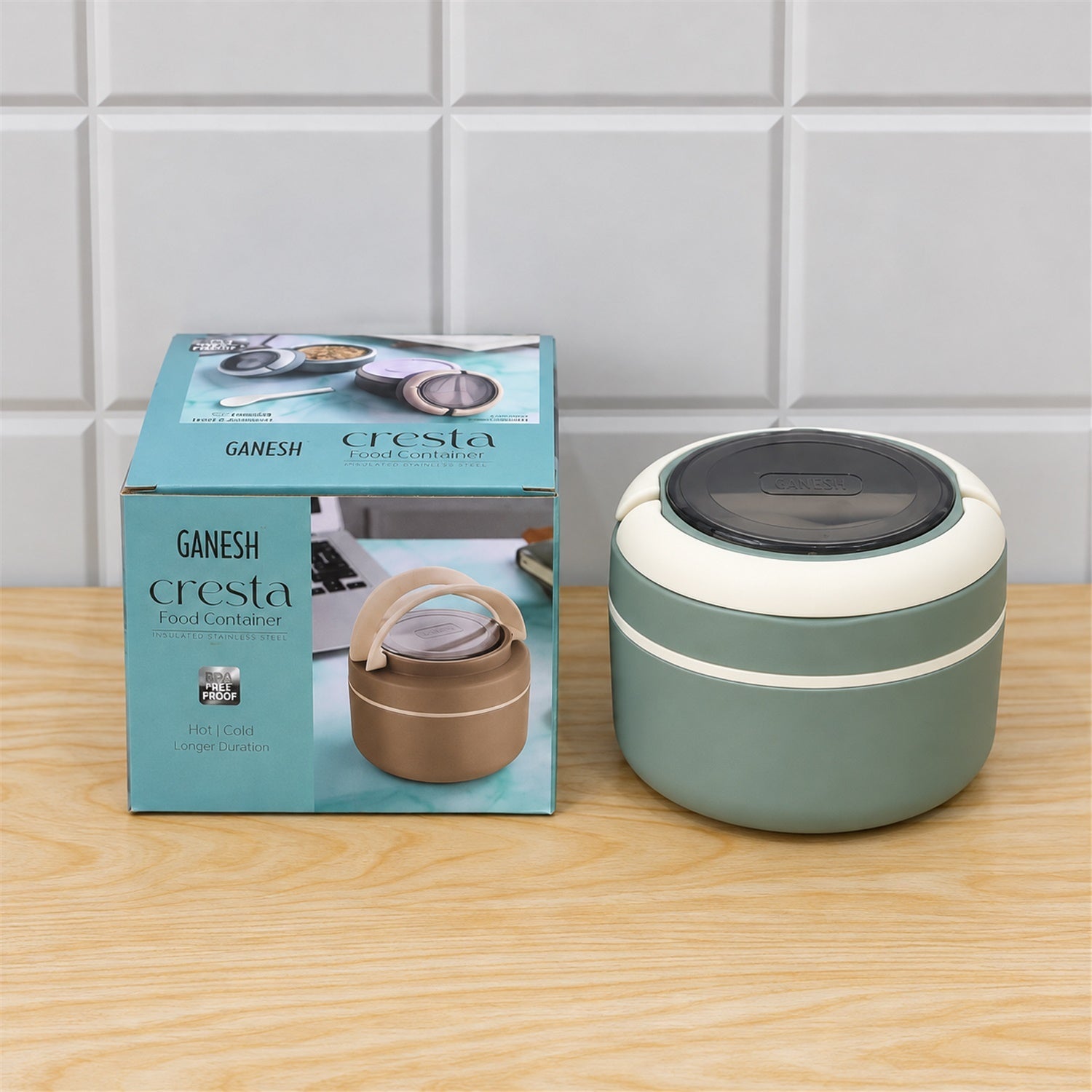 Details of insulated airtight lunch box.
