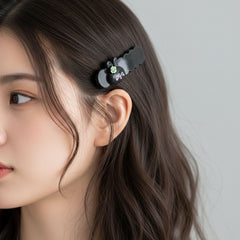 Cute Bunny Cartoon Decorative Hair Clips Set (4 Pc)
