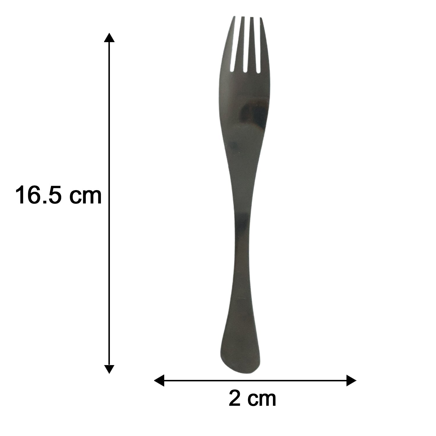 4-in-1 Portable Cutlery Set with Pouch, Steel Spoon Fork and Chopsticks (1 Set)