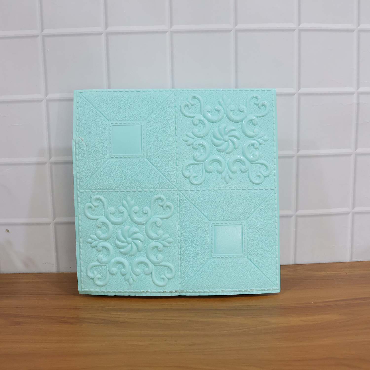 Wallpaper 3D Foam Wallpaper Sticker Panels (70 x 70 Cm / 1 Pc)