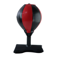 Portable B-Grade Inflatable Punching Bag with Air Pump (1 Pc)