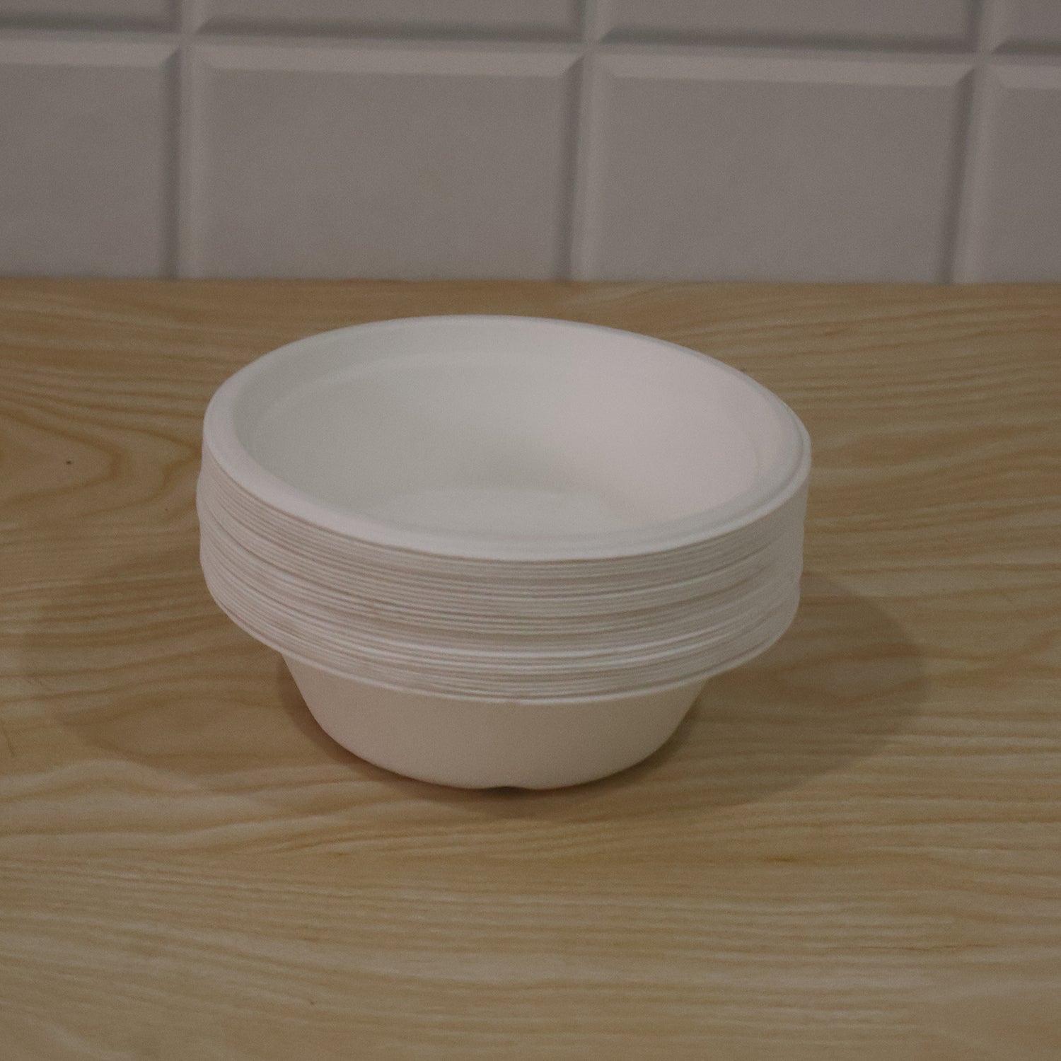 Compostable Bagasse Bowl 240ml – Eco-Friendly 25 Pc Set