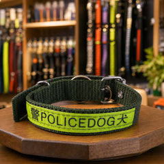 Heavy Duty Nylon Dog Collar with Metal Buckle Reflective Adjustable (1 Pc)